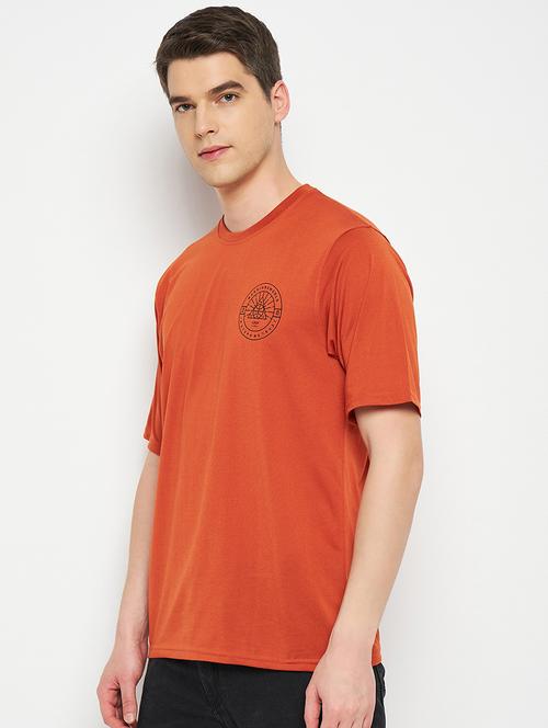 men back print round neck t-shirt - 21508697 - Very Small Image - 1