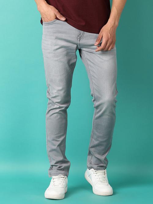 men mid rise plain jeans - 21509093 - Very Small Image - 1
