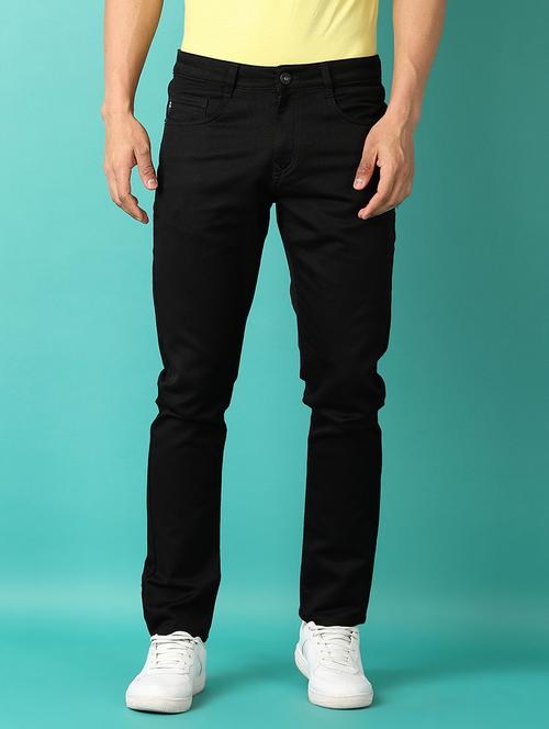 men mid rise plain jeans - 21509106 - Very Small Image - 1