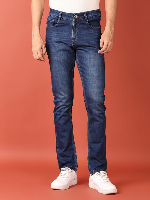men solid mid rise slim fit jean - 21510069 - Very Small Image - 1