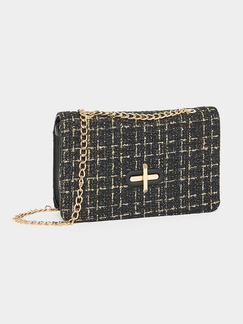 women black textured handbag - 21510720 - Very Small Image - 1