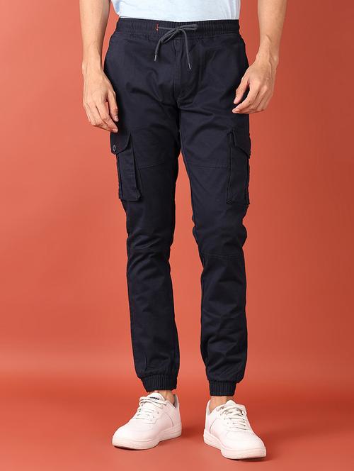 men mid rise solid cargo - 21510845 - Very Small Image - 1