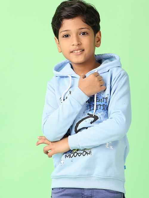 boys front print long sleeve sweatshirts - 21512545 - Very Small Image - 1