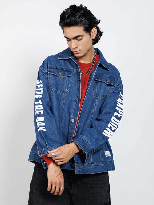 men self love oversized jacket - 21513122 - Very Small Image - 1