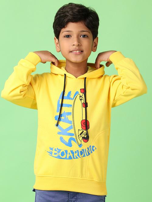 boys front print long sleeve sweatshirt - 21513423 - Very Small Image - 1