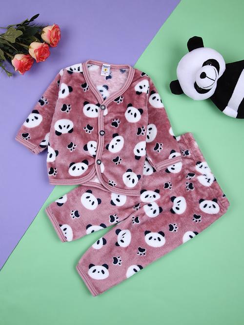 kids winter wear full length twin set - 21513499 - Very Small Image - 1