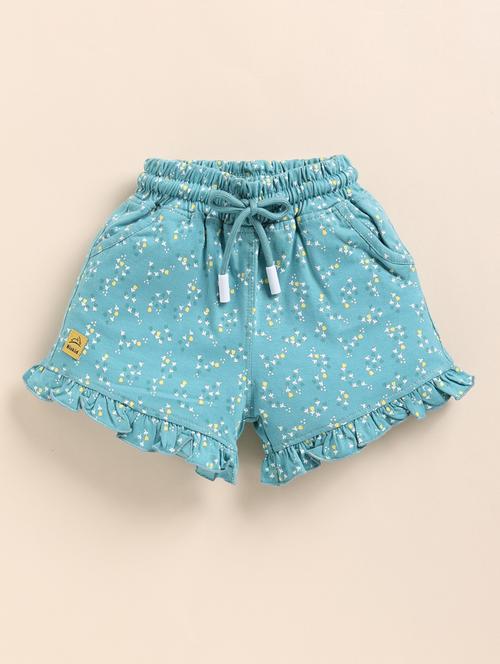 girls printed casual shorts - 21515451 - Very Small Image - 1