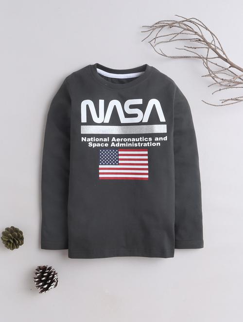 boy printed long sleeves t-shirt - 21517731 - Very Small Image - 1