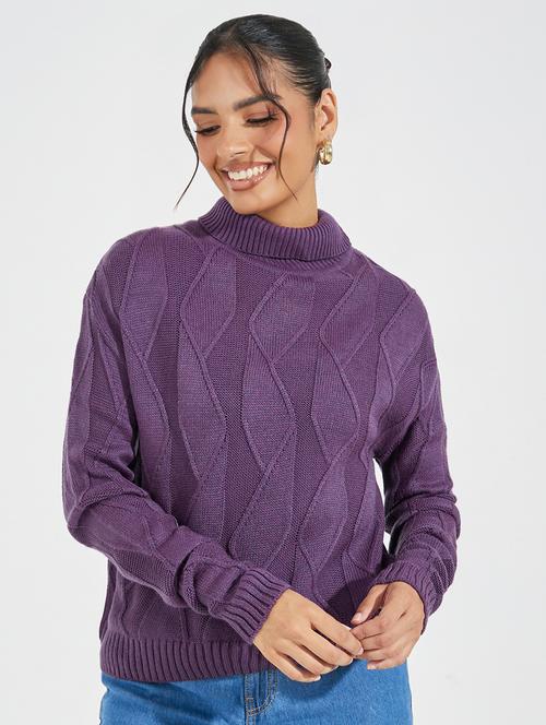 women long sleeve self-designed pullover - 21518887 - Very Small Image - 1