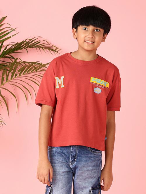 boys short sleeves printed t-shirt - 21519241 - Very Small Image - 1