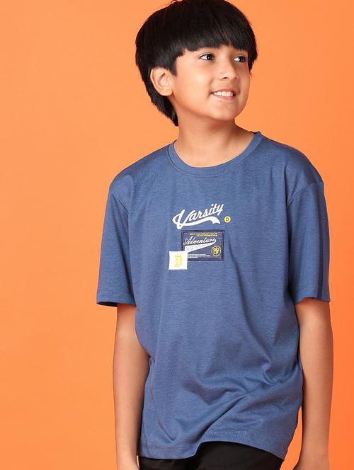 boys short sleeves front & back print t-shirt - 21519336 - Very Small Image - 1