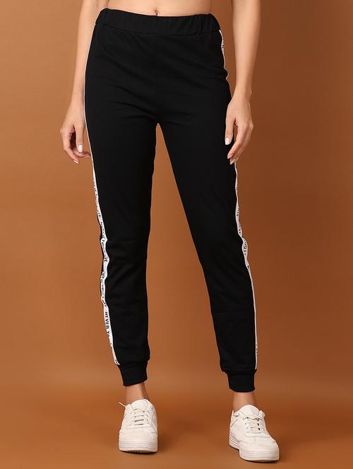 women tapped mid rise jogger - 21519510 - Very Small Image - 1