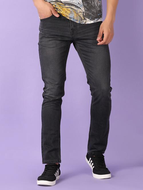 men solid mid rise slim fit jean - 21519561 - Very Small Image - 1