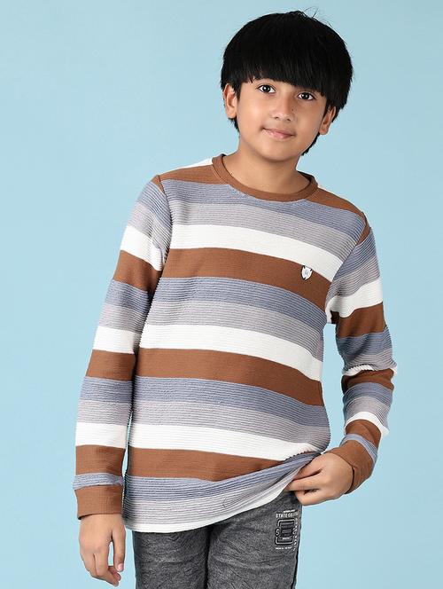 boys self design long sleeve t-shirt - 21519946 - Very Small Image - 1