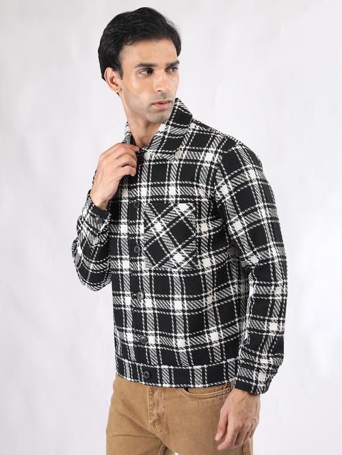 men long sleeves self design shackets - 21520673 - Very Small Image - 1