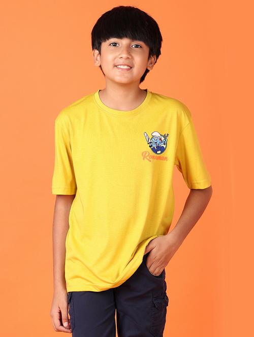 boys short sleeves front & back print t-shirt - 21521247 - Very Small Image - 1