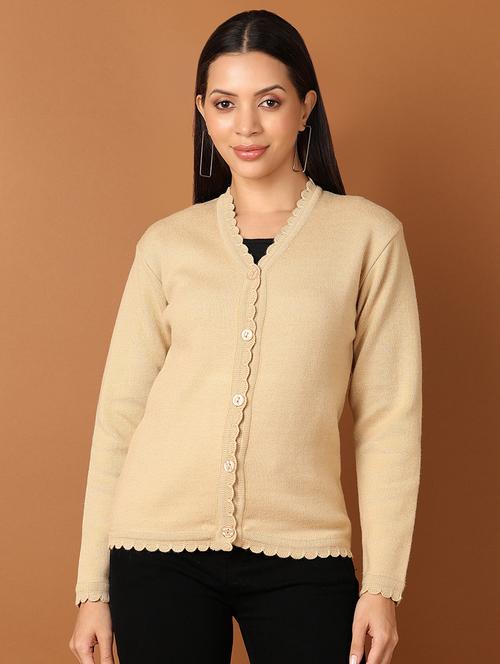 women solid long sleeve cardigan - 21522822 - Very Small Image - 1