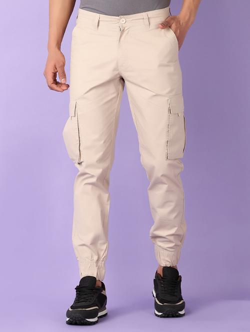 men mid rise solid cargo - 21529794 - Very Small Image - 1