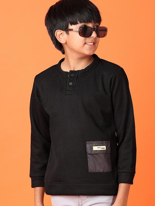 boys solid long sleeve sweatshirt - 21529806 - Very Small Image - 1