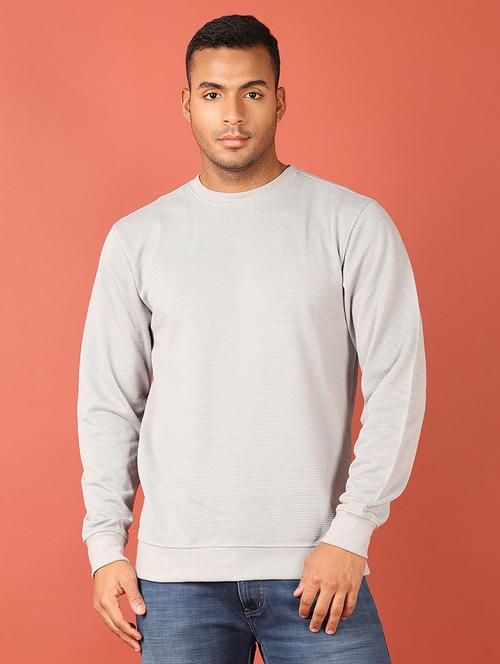 men long sleeves plain sweatshirt - 21529827 - Very Small Image - 1