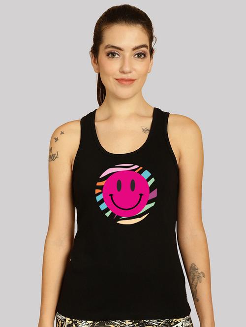 women sleeveless graphic tank top  - 21529993 - Very Small Image - 1