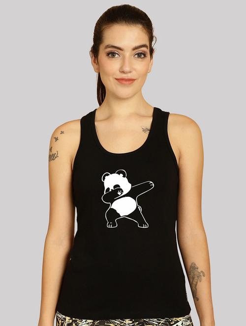 women sleeveless graphic tank top  - 21529995 - Very Small Image - 1