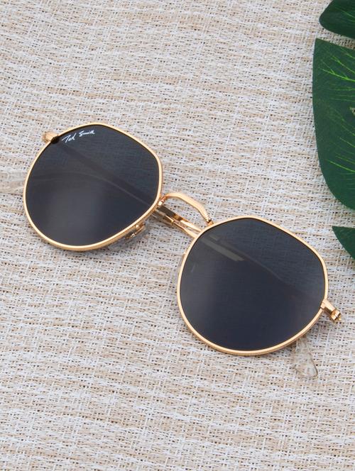 ted smith full rim round shape branded latest and stylish sunglasses | glass lens & 100 % uv protection | men & women - 21531161 - Very Small Image - 1