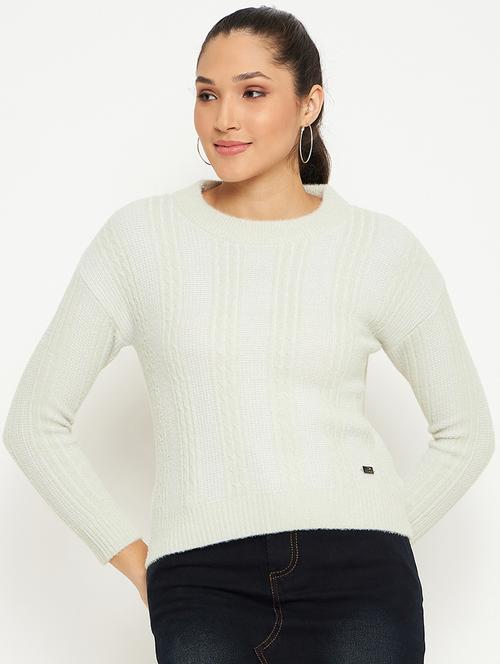women long sleeve self-designed pullover - 21532036 - Very Small Image - 1