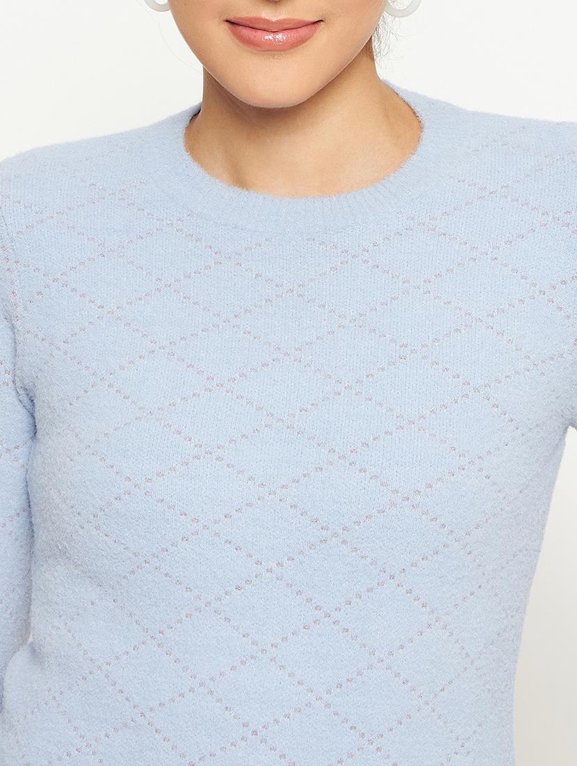 women self design long sleeves pullover - 21532066 - Zoom Image - 6