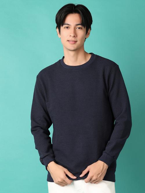 men long sleeves plain sweatshirt - 21533767 - Very Small Image - 1