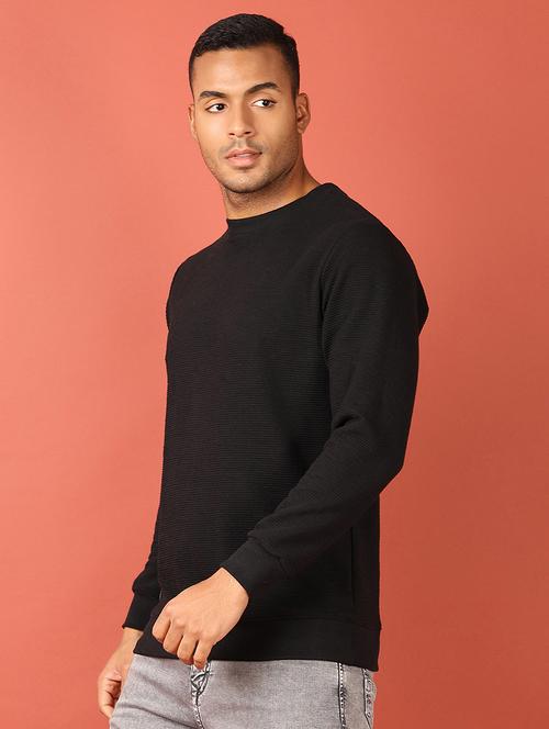 men long sleeves plain sweatshirt - 21533769 - Very Small Image - 1