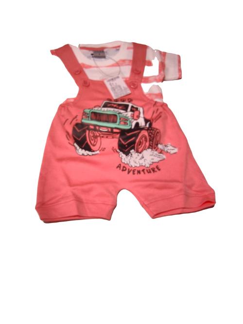 assorted cotton interlock twin sets & dungree - 21533847 - Very Small Image - 1