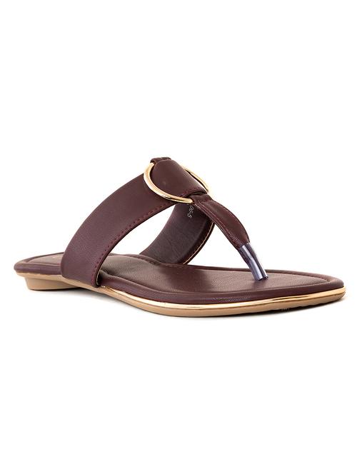 women solid slip on sandal - 21535000 - Very Small Image - 1
