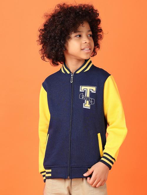 boys color block long sleeve sweatshirt - 21536302 - Very Small Image - 1