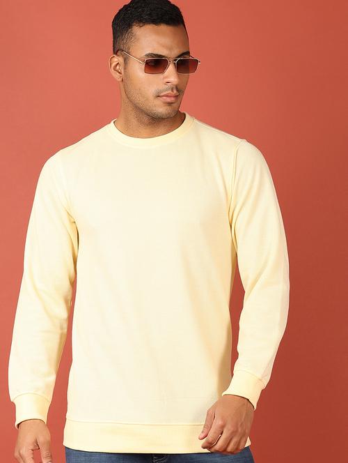 men long sleeves plain sweatshirt - 21536339 - Very Small Image - 1