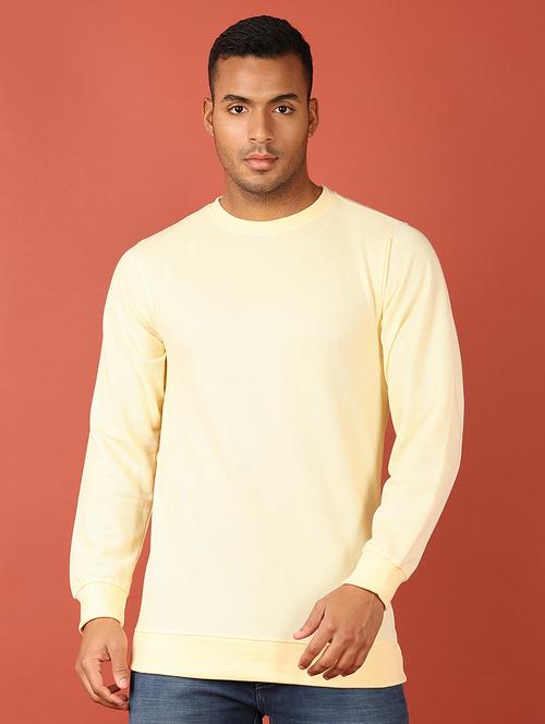 men long sleeves plain sweatshirt - 21536356 - Very Small Image - 1