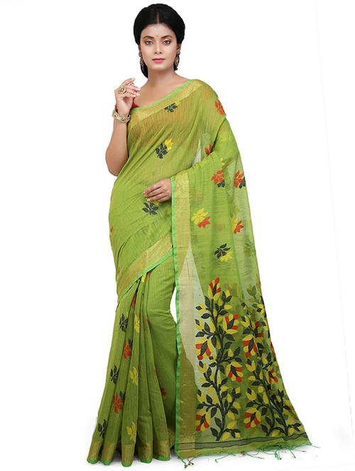 women self design handloom saree - 21536981 - Very Small Image - 1