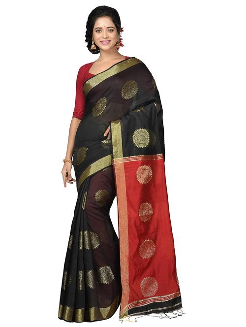 women self design southern silk saree - 21537165 - Very Small Image - 1