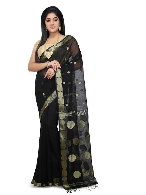 women self design tant saree - 21537235 - Very Small Image - 1