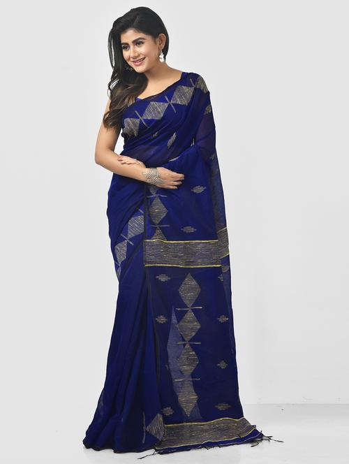 women self design handloom saree - 21537442 - Very Small Image - 1