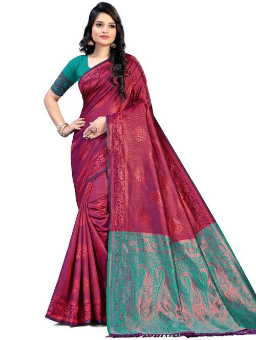 women self design mysore saree - 21537642 - Very Small Image - 1