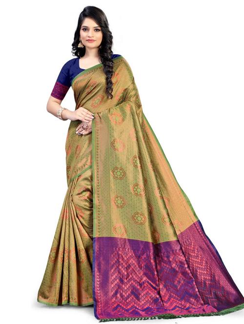 women self design mysore saree - 21537644 - Very Small Image - 1