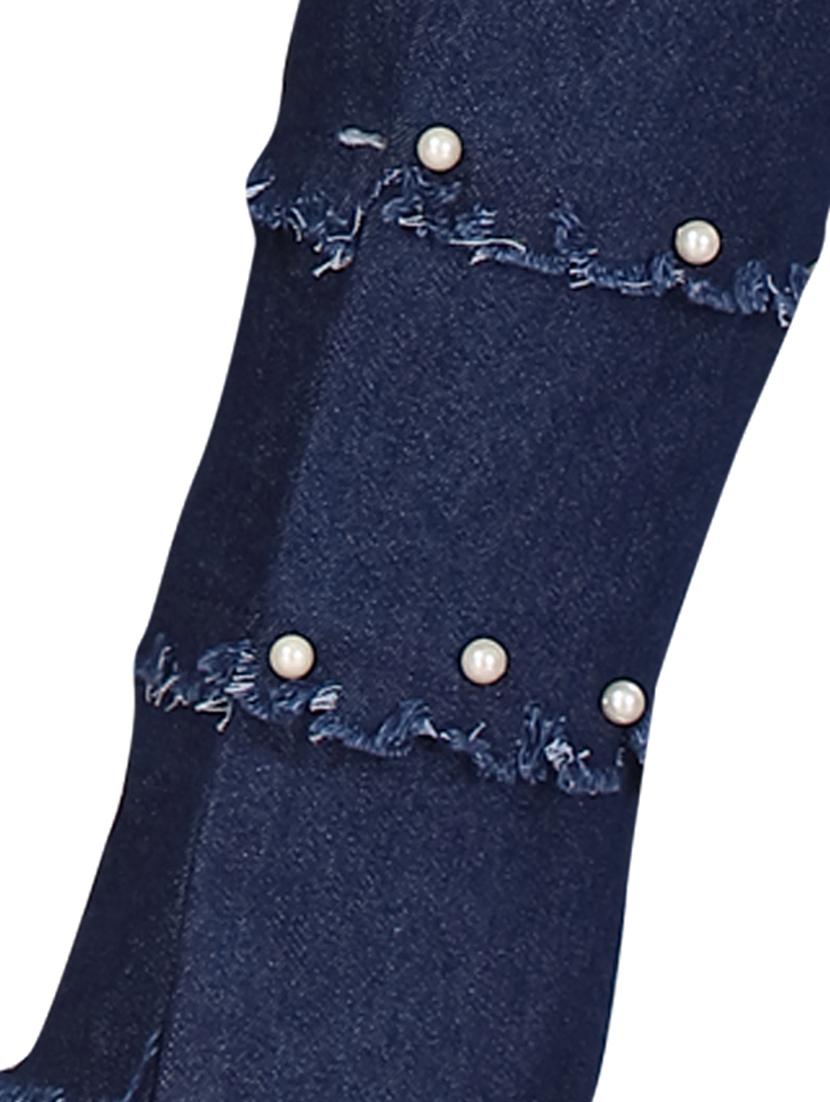girls embellished slim fit jeans - 21538260 - Standard Image - 3