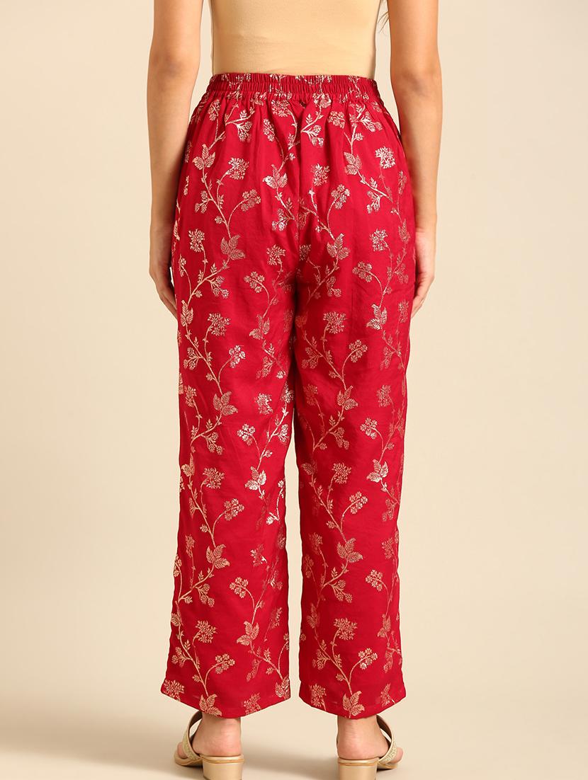 women floral printed wide leg trouser - 21539080 - Zoom Image - 3