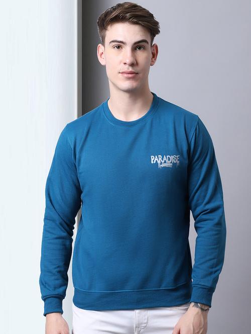 men long sleeves front & back print sweatshirt - 21539737 - Very Small Image - 1