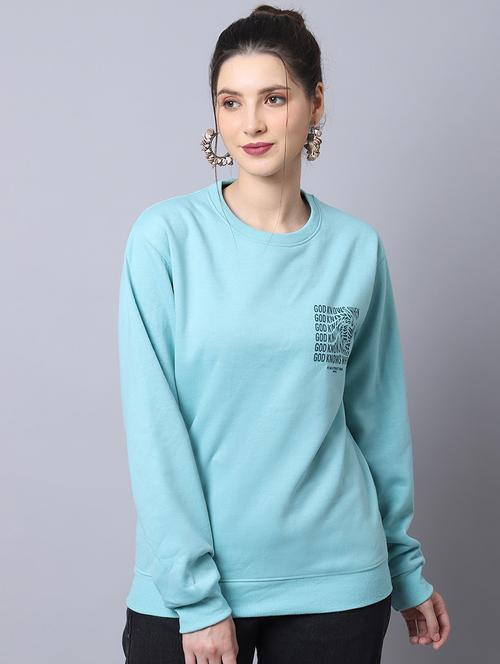 women long sleeves front & back print sweatshirt - 21539916 - Very Small Image - 1