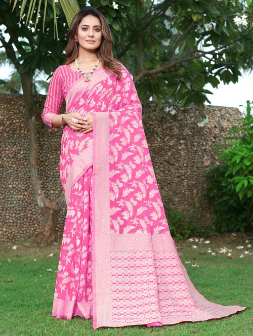 women self design zari work kanjivaram saree - 21540538 - Very Small Image - 1