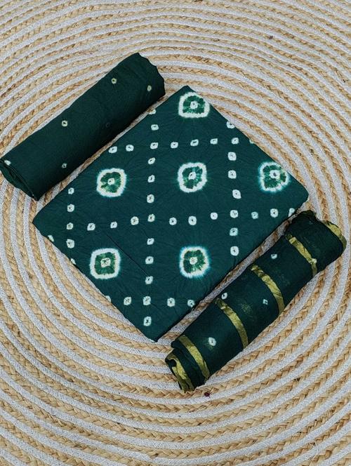 women tie & dye unstitched suit set - 21543217 - Very Small Image - 1