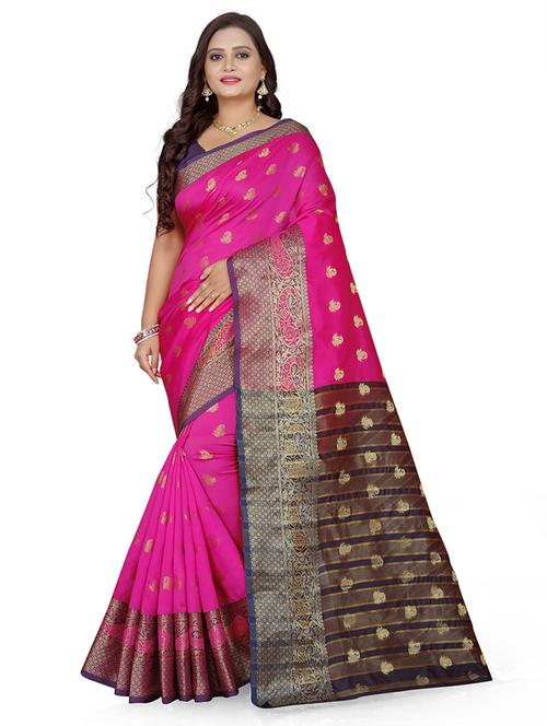 women self design banarasi saree - 21543831 - Very Small Image - 1