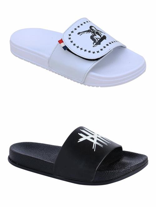 men pack of 2 printed sliders - 21544792 - Very Small Image - 1